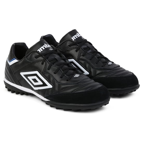 Umbro Heren Speciali Eternal Team Nt Grain Leather Astro Turf Trainers (Zwart/Wit/Loyaal Blauw) - Image 1