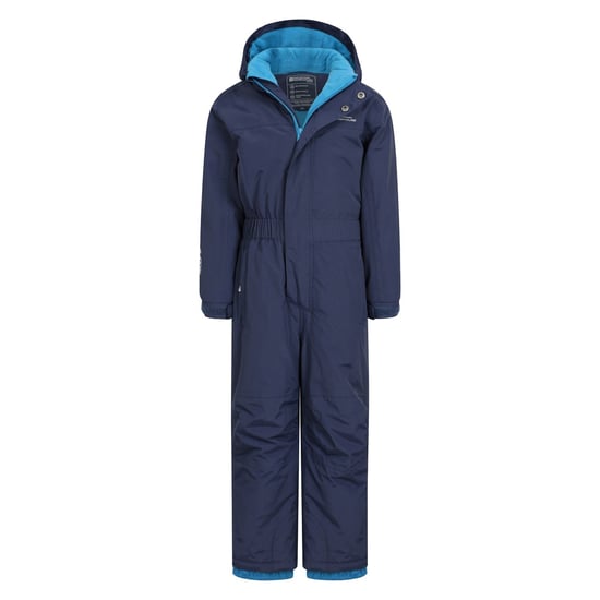 Mountain Warehouse Childrens/Kids Cloud All In One Waterproof Snowsuit (Navy)
