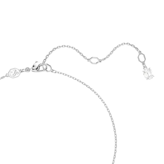 Swarovski 'Matrix' Women's Base Metal Necklace - Silver 5693897 - Image 3