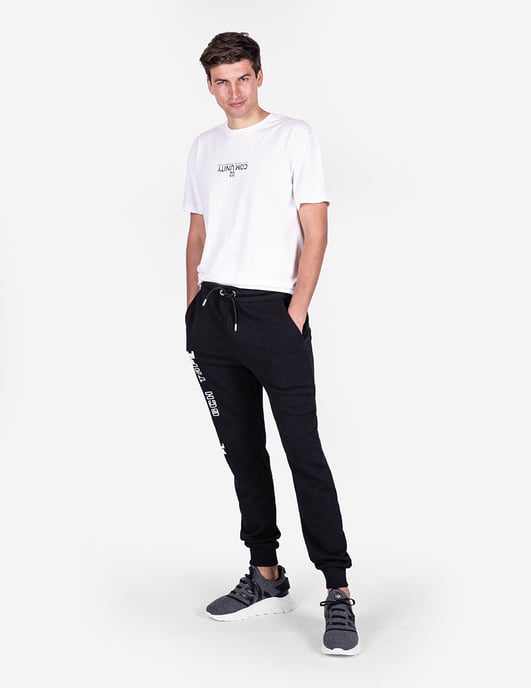 Les Hommes T-shirt Community Men's Black - Image 2