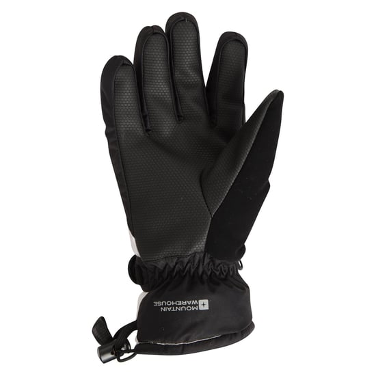 Mountain Warehouse Womens/Ladies Extreme Waterproof Ski Gloves (White) - Image 2
