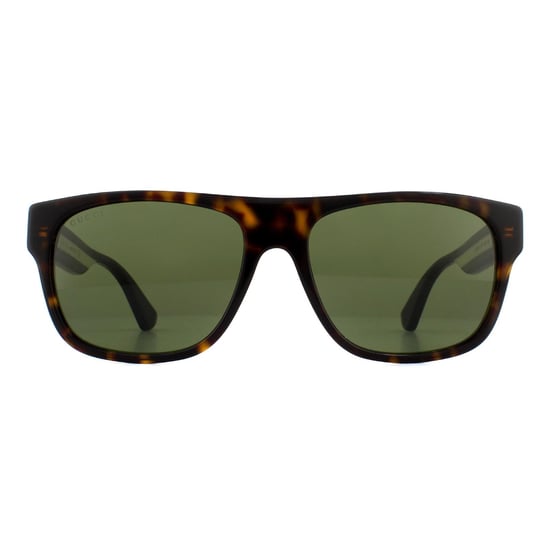 Gucci Zonnebril GG0341S 003 Havana Groen - Image 1
