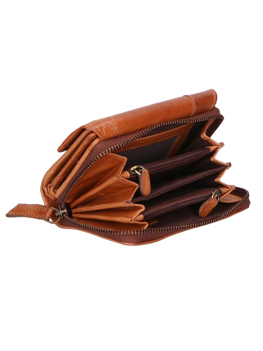 Santini wallet unisex TAN