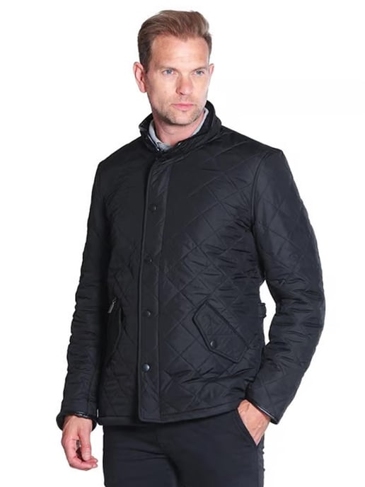 Barbour | Heren Gewatteerde Jas - Zwart - Image 1
