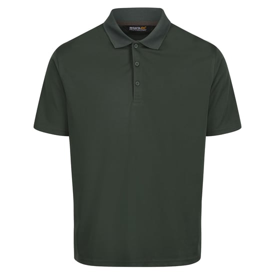 Regatta Mens Pro Moisture Wicking Polo Shirt (Dark Green)