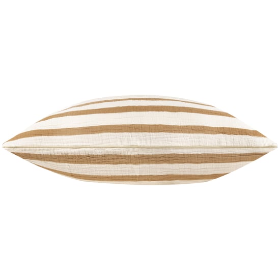 Yard Woven Stripe Cotton Cushion Cover - Image 2