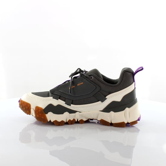 Puma Trailfox Overload MTS Grey Purple Low Lace Up Mens Trainers 370772 03