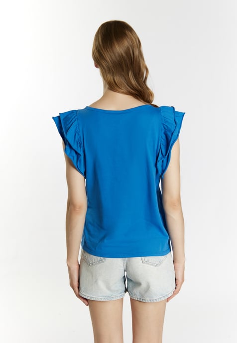 Dreimaster T-Shirt women blue - Image 4