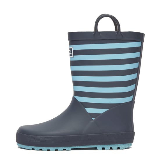 Peter Storm Kids' Stripe Wellies with Grippy Outsole and Pull Handles, Wellington Boots