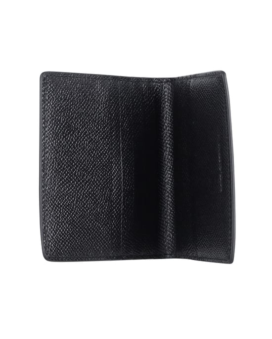 Dolce & Gabbana Logotyp Fickfodral i Svart Läder - Image 5