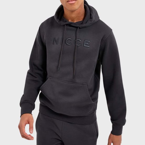 Nicce Mercury Mens Coal Hoodie - Image 1