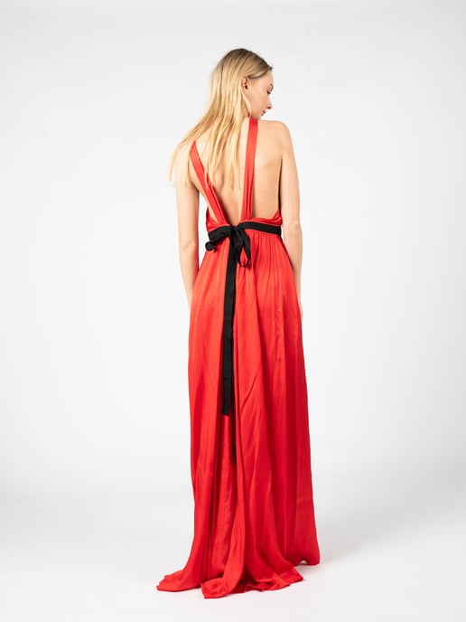 Pinko Dress Anguria Woman's Red - Image 4
