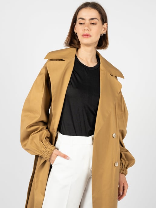 Silvian Heach Trench-coat Woman's Brown