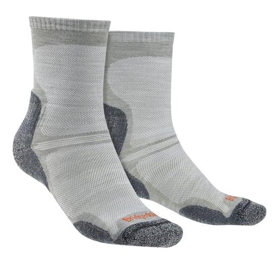 Bridgedale - Mens Hiking Ultralight Merino Wool Socks - Gunmetal - Image 1