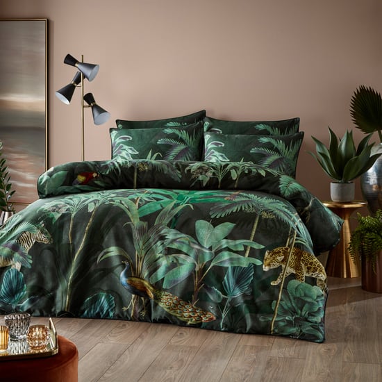 200 Thread Count Midnight Tropics Siona Duvet Cover Set - Image 1
