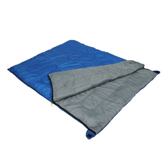 Regatta Huron Double 2 Person Rectangular Sleeping Bag (Oxford Blue/Dark Steel)