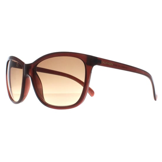Calvin Klein Cat Eye Dames Melkbruin Bruin Verloop CK19565S - Image 1