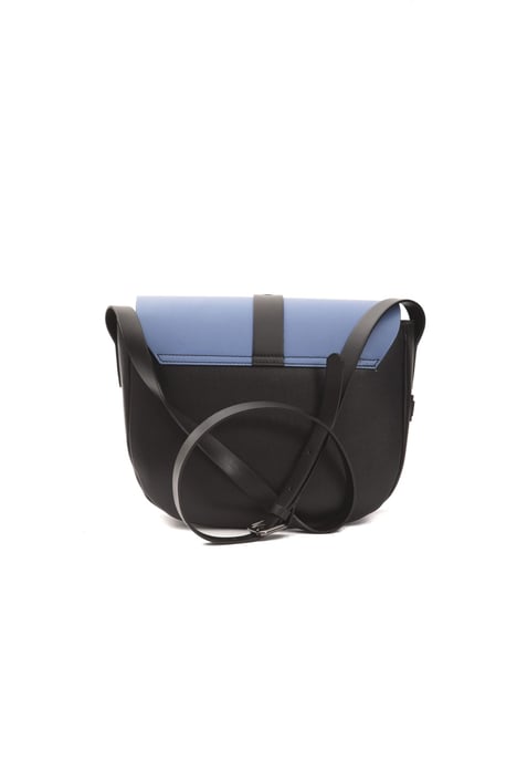 Pompei Donatella Vrouwen Blauw Leren Crossbody Tas - Image 3