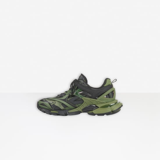 Balenciaga Mens Track.2 Open Bicolor/No Wash in Khaki