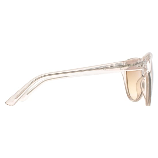 Calvin Klein Cat Eye Womens Crystal Beige Brown Gradient CK19536S