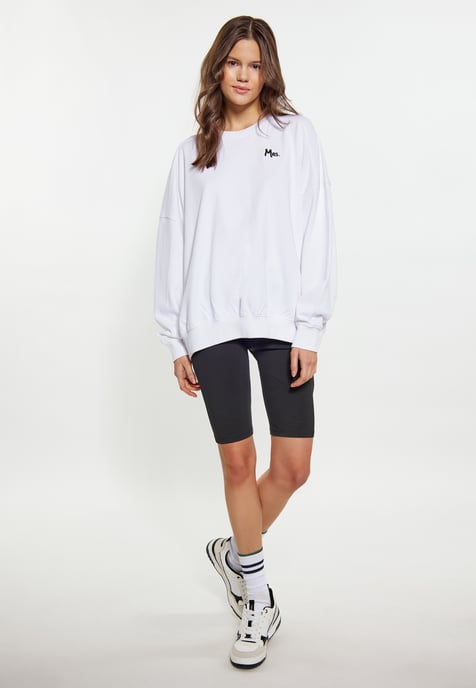 Mymo Sweatshirt Dames wit - Image 2