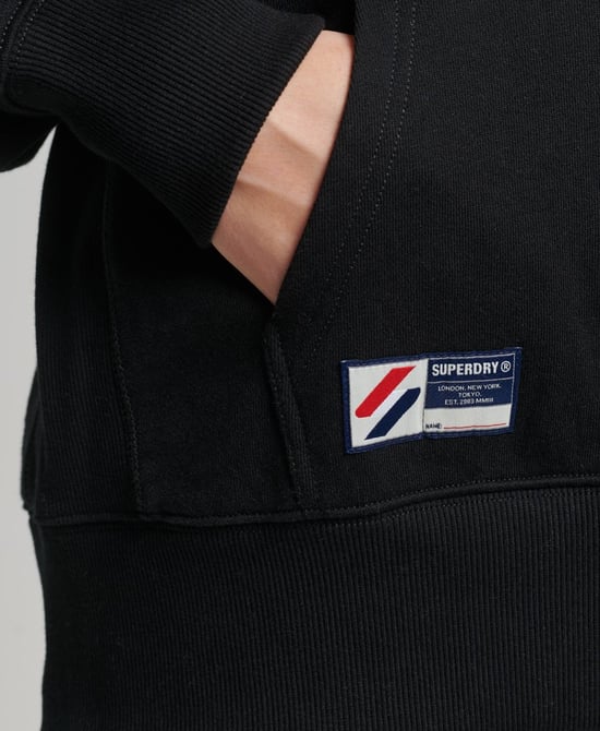 Superdry Code Logo Chenille Oversized Hoodie - Image 5