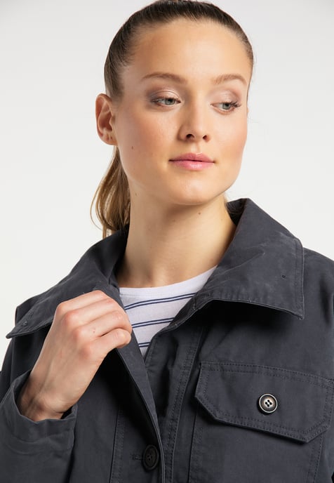 Dreimaster Lichte jas Dames marine - Image 5
