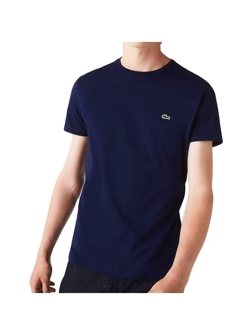 Lacoste Basic Crew T-shirt Navy - Image 3