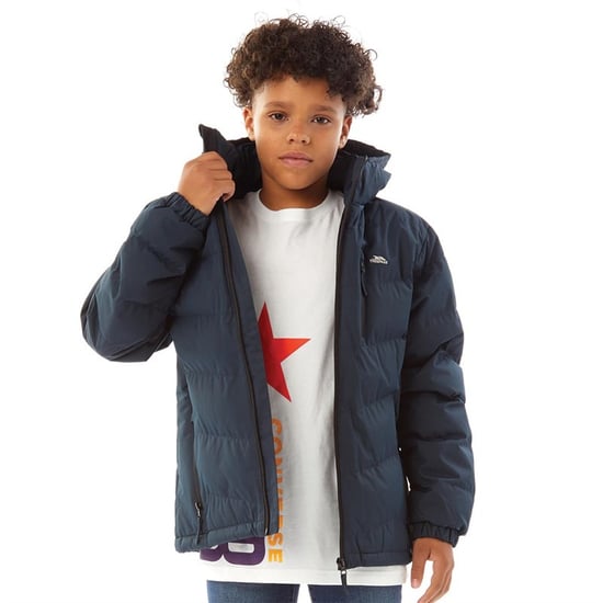 Trespass Figo Puffer Jas voor jongens (Marine) - Image 1