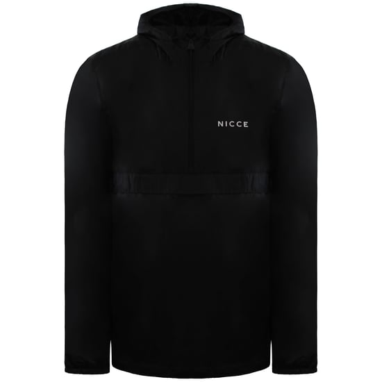 Nicce Cora Mens Black Kagoule Jacket - Image 2