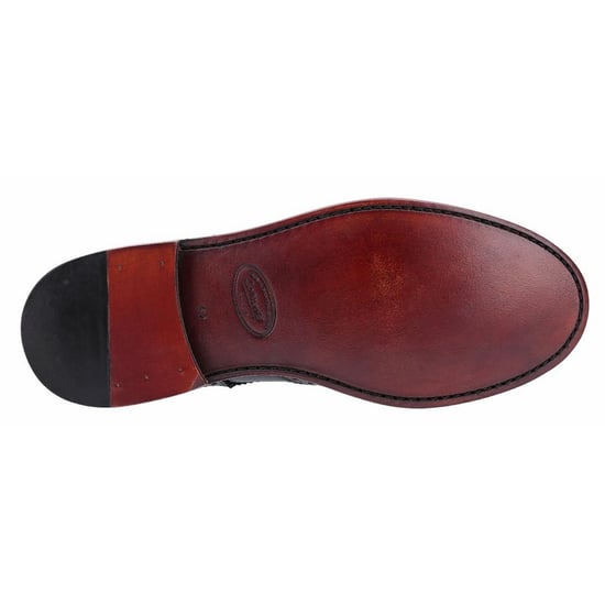 Cotwold Mens Siddington Leder Elasticated Dress Boot (Bruin) - Image 4