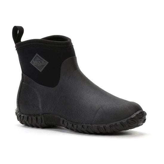 Muck Boots Muckster II Ankle Rubber Black Wellington Boots - Image 1