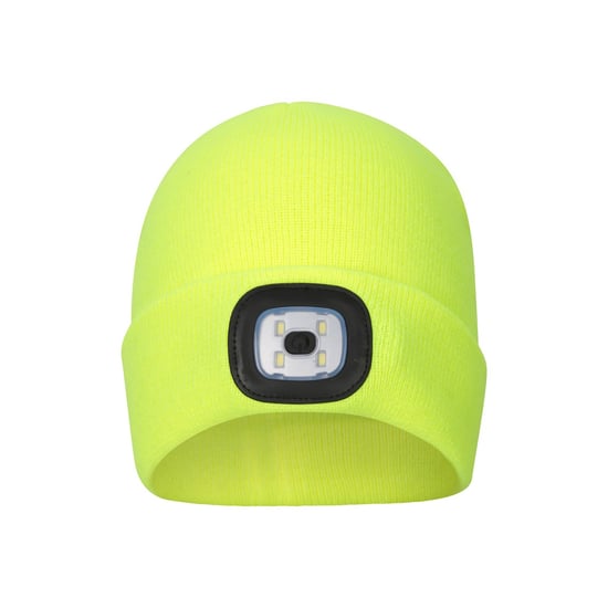 Mountain Warehouse Mens Highlands Torch Beanie (Lime Green) - Image 6