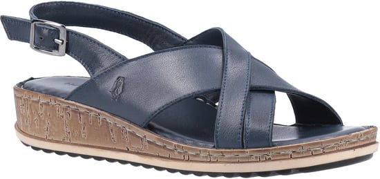Hush Puppies Elena Cross Over Wedge Sandaal Dames - Image 1