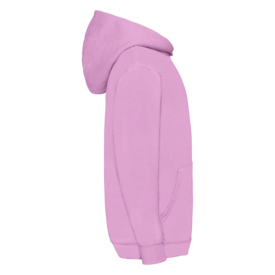 Fruit Of The Loom Kinder Unisex Sweatshirt Met Capuchon / Hoodie (Licht Rose) - Image 2