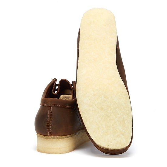 Clarks Originals Wallabee leer herenschoenen bruin - Image 4