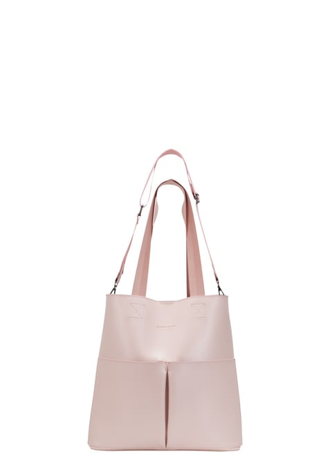Eugenia Twin Strap Twin Pocketed Tote