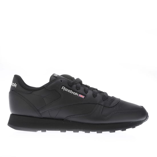 Women's Reebok Classics Classic Leather Trainers in Black