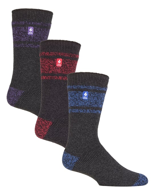 HEAT HOLDERS - 3-pack Multipack Isolerade termosockor för herrar för vintern - Dublin - Image 1