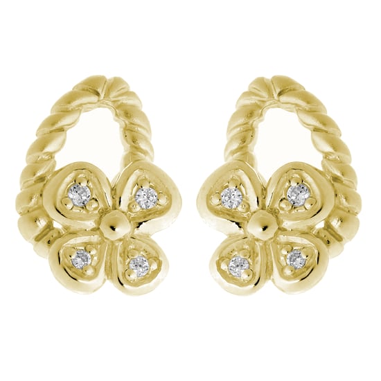 Orphelia Women's 925 Sterling Silver Set: Chain-Pendant + Earrings - Gold SET-6020/2