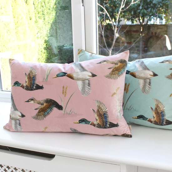 Evans Lichfield Country Duck Pond Duck Pond Rectangular Cushion
