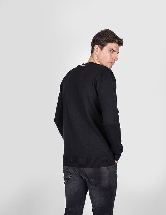 Les Hommes Pullover Men's Black - Image 4