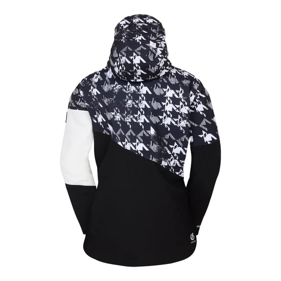 Dare 2B Womens/Ladies Ice III Dogtooth Ski Jacket (Black) - Image 2