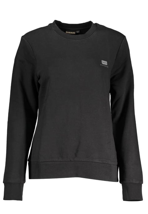 Napapijri Women's Black Cotton Sweater