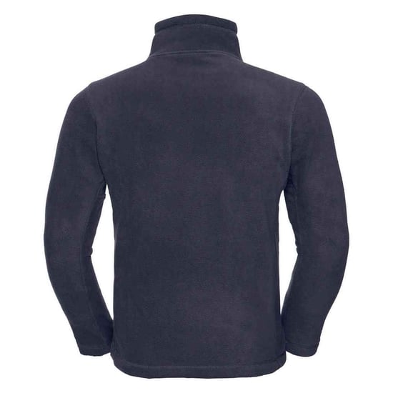 Russell Mens Zip Neck Outdoor Fleece Top (French Navy) - Image 2