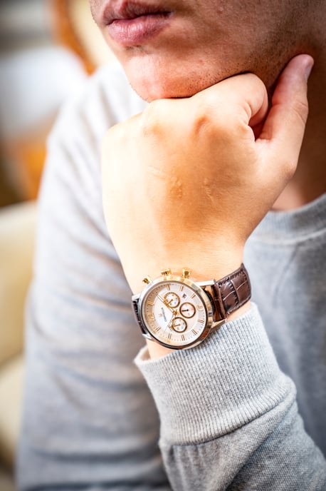 Orphelia Tempo herenhorloge Bruin OR81801 - Image 4