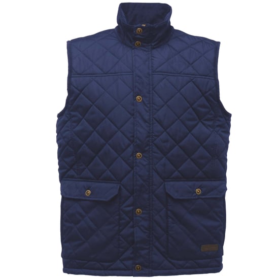 Regatta Mens Tyler Sleeveless Bodywarmer/Gilet (Navy)