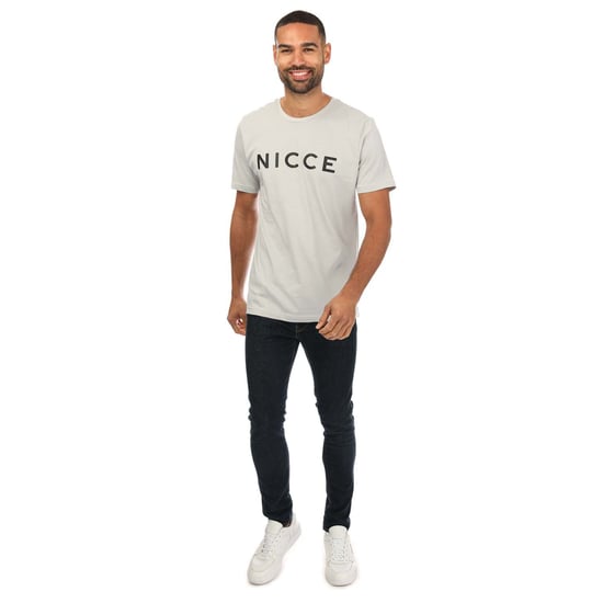 Men's NICCE Original Logo T-Shirt in Grey