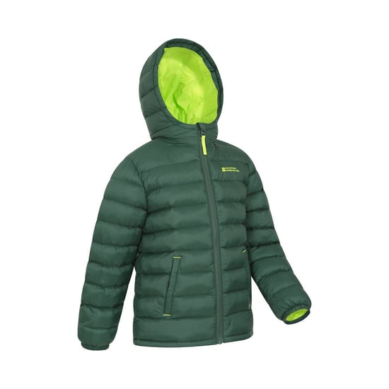 Mountain Warehouse Kinder/Kids Seasons II gewatteerde jas (Kaki Groen) - Image 4