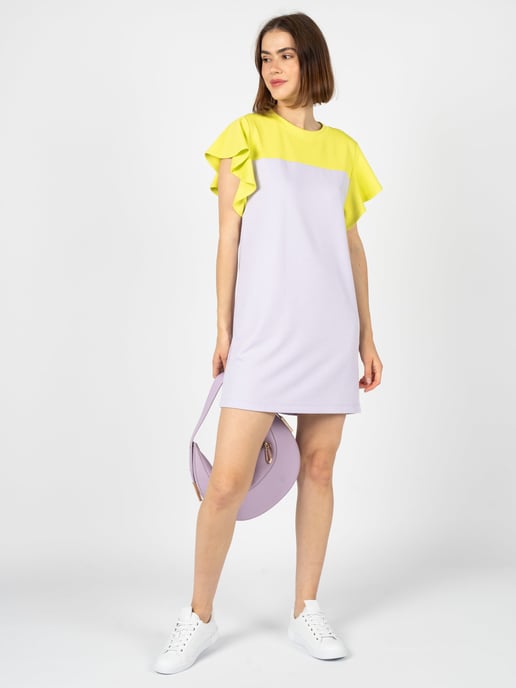 Silvian Heach Dress Woman's Yellow
